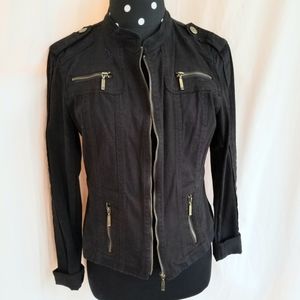 bebe black jacket